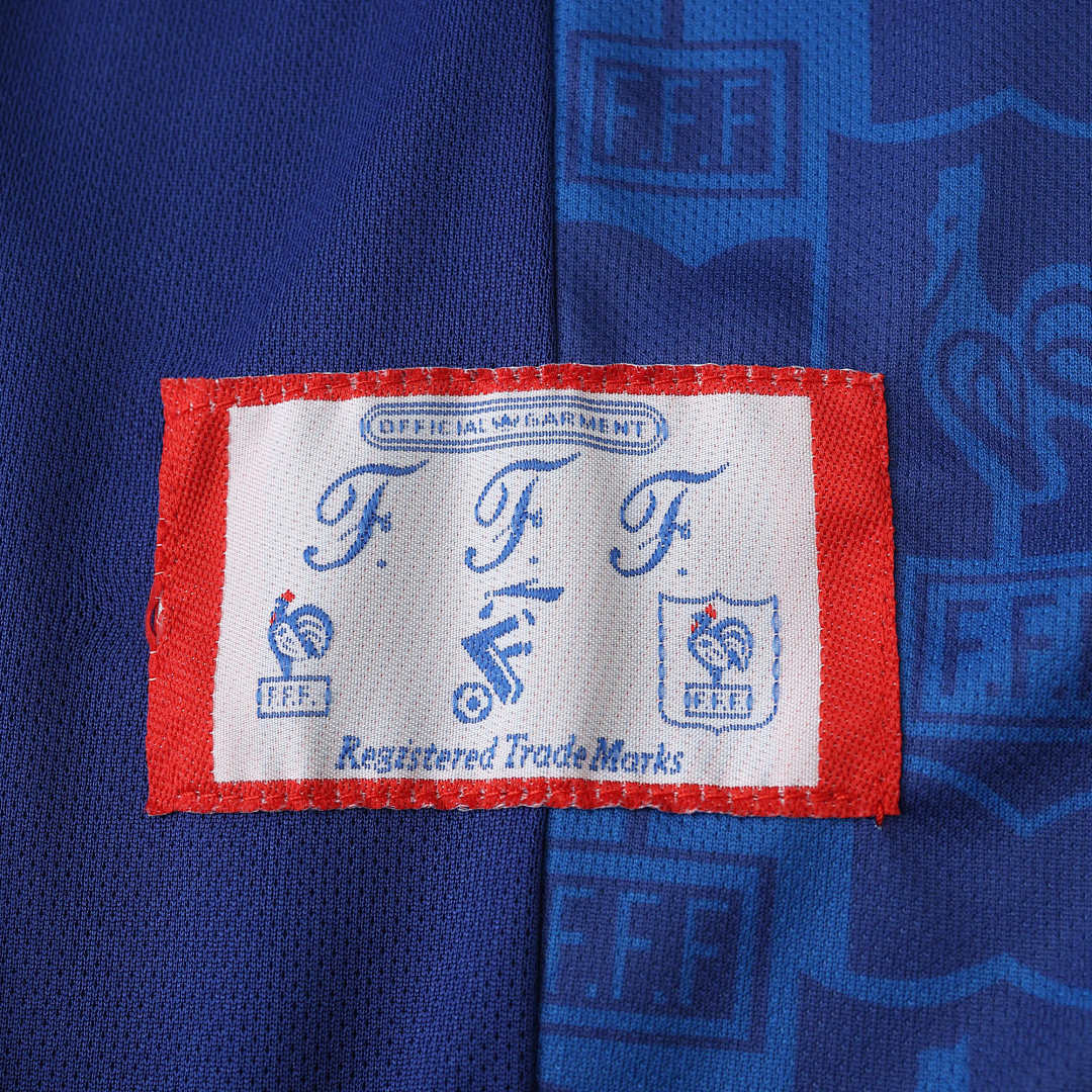 Maillot France 1996 Domicile Rétro — Édition Euro 96
