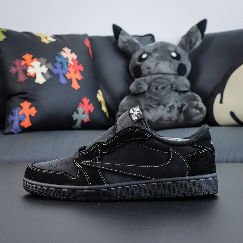 Travis Scott x Air Jordan 1 Retro Low OG SP Black Phantom