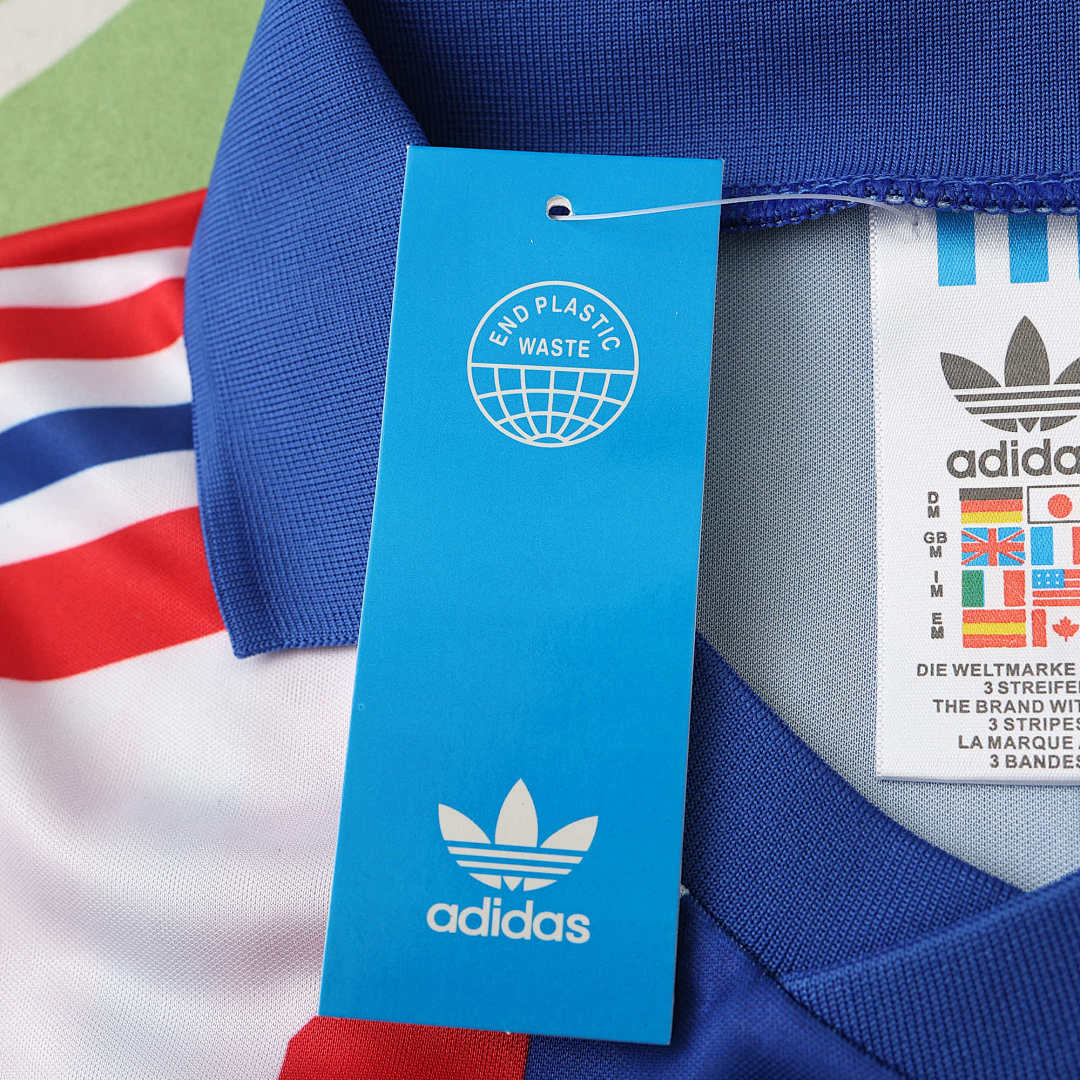 Maillot France 1990 Domicile Rétro — Pièce de Collection