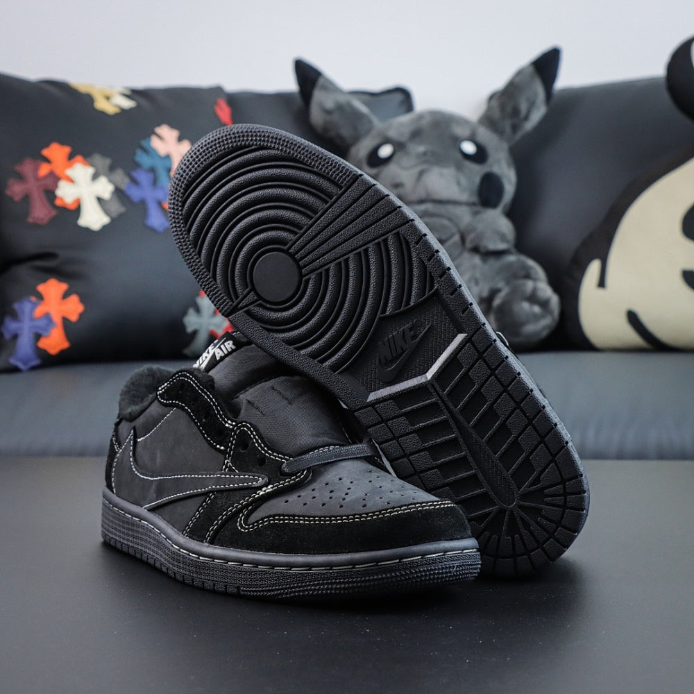 Travis Scott x Air Jordan 1 Retro Low OG SP Black Phantom