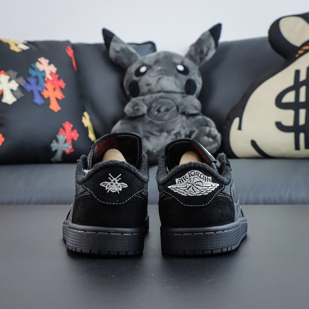 Travis Scott x Air Jordan 1 Retro Low OG SP Black Phantom