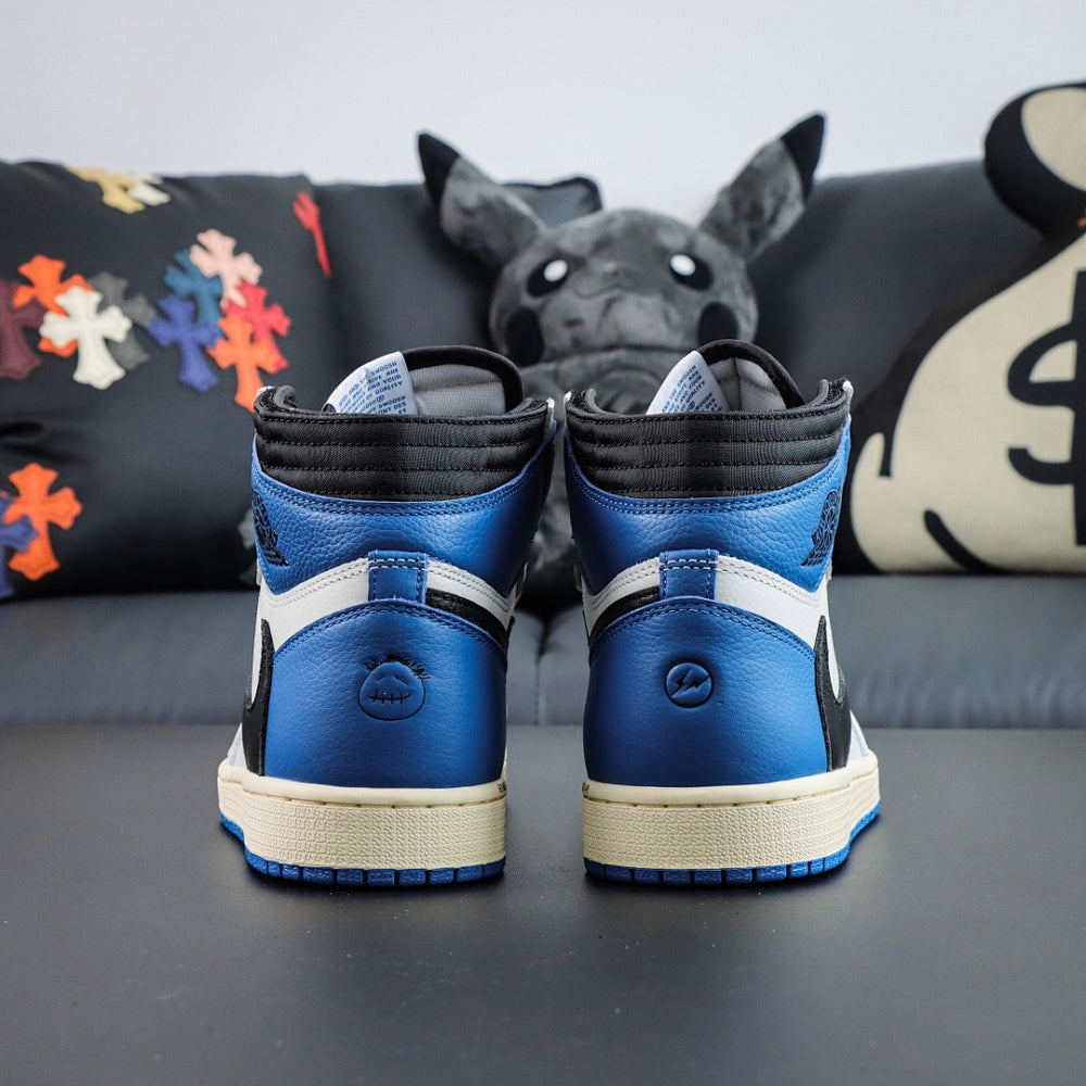 Travis Scott x Air Jordan 1 Retro High OG SP Fragment Military Blue