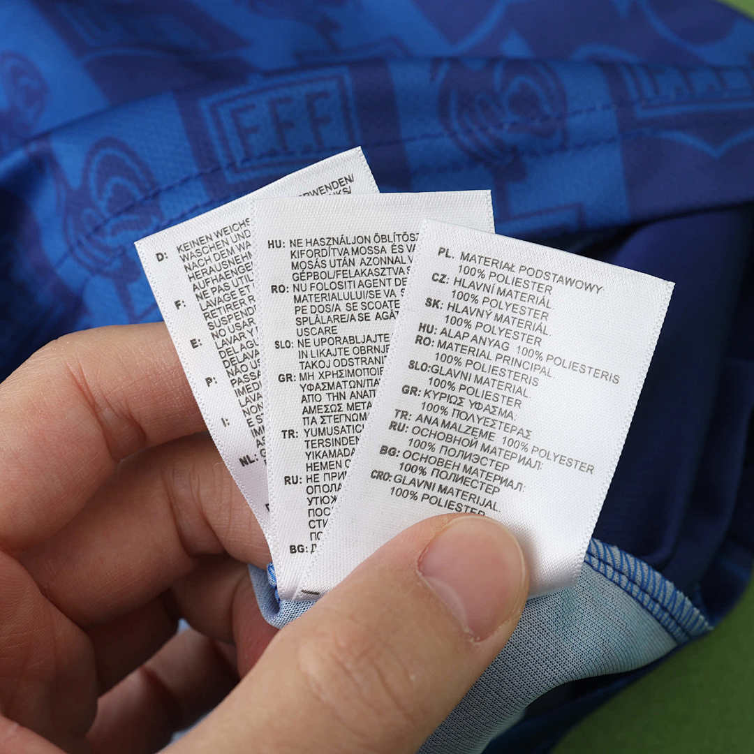 Maillot France 1996 Domicile Rétro — Édition Euro 96