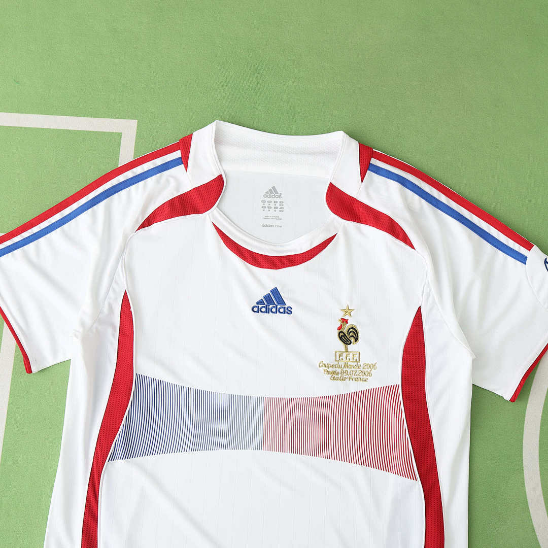 Maillot France 2006 Extérieur Rétro — Édition Finale Mondial