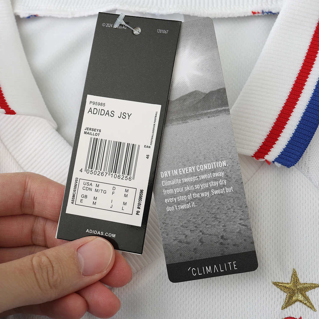 Maillot France 1998 Extérieur Rétro — Édition Champions du Monde