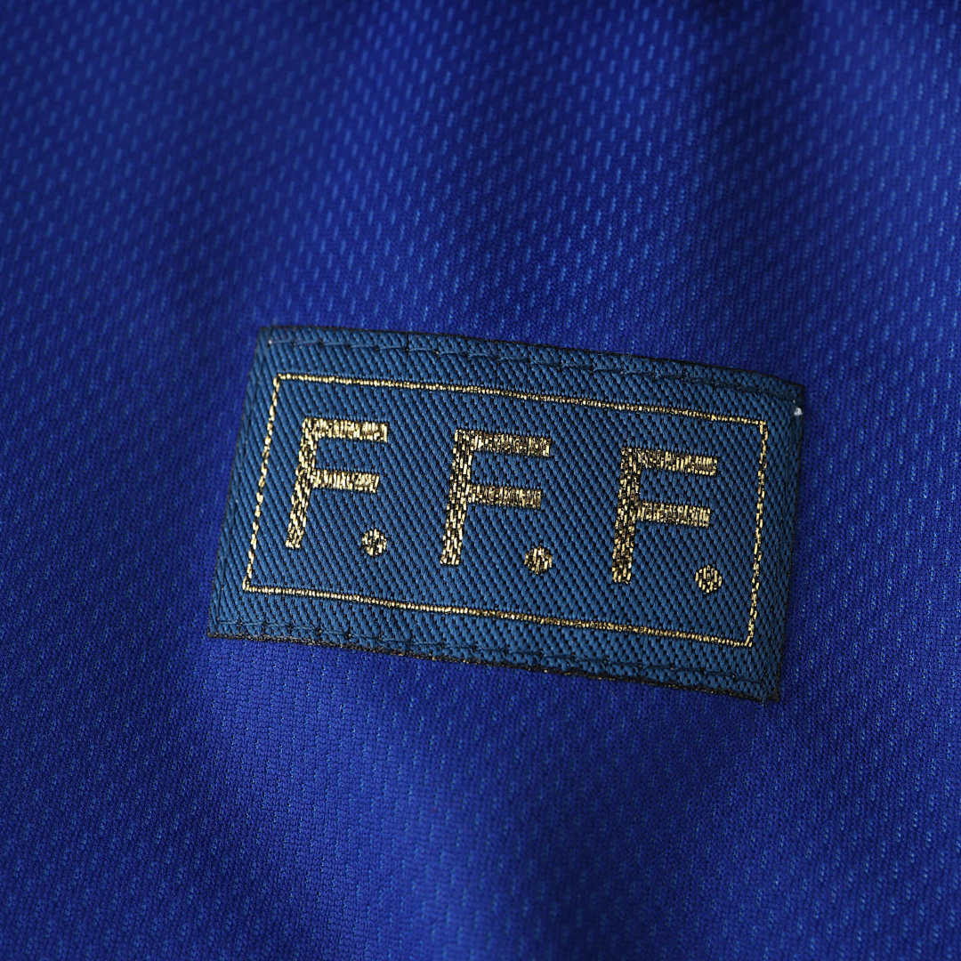 Maillot France 1998 Domicile Rétro — Édition Champions du Monde