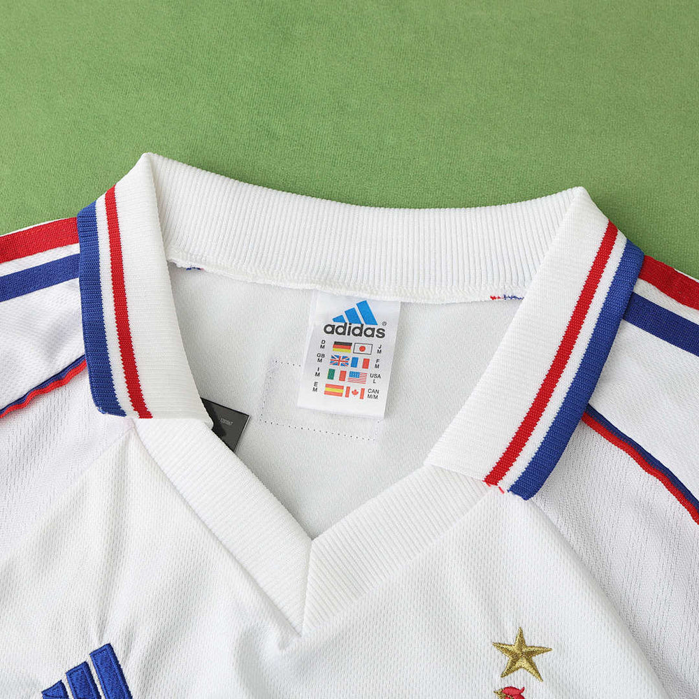 Maillot France 1998 Extérieur Rétro — Édition Champions du Monde