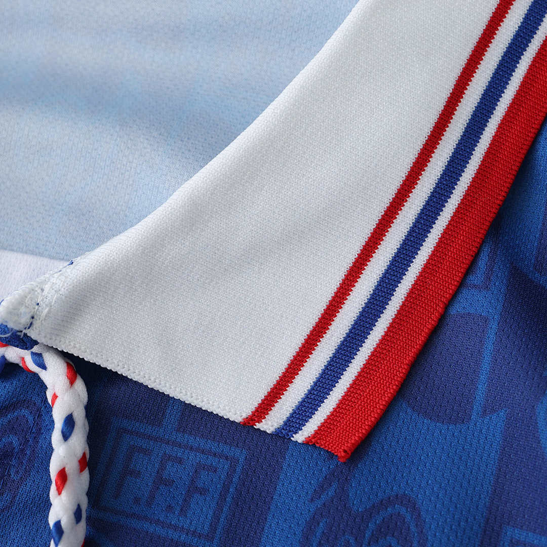 Maillot France 1996 Domicile Rétro — Édition Euro 96
