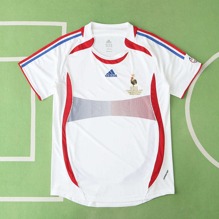 Maillot France 2006 Extérieur Rétro — Édition Finale Mondial