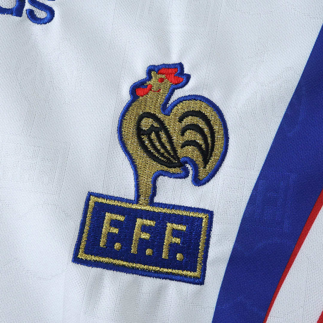 Maillot France 1996 Extérieur Rétro — Édition Euro 96