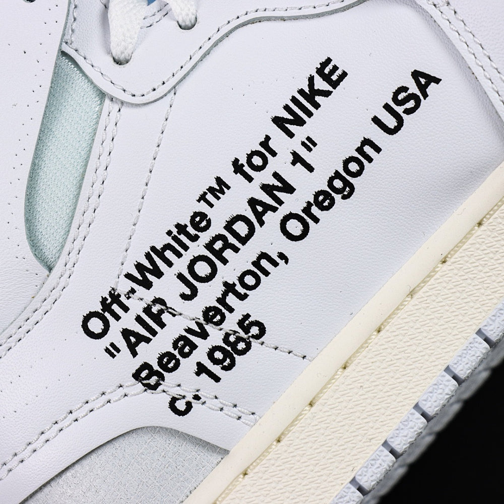 Nike Air Jordan 1 Retro High OG x Off-White "The Ten" – AQ0818-100