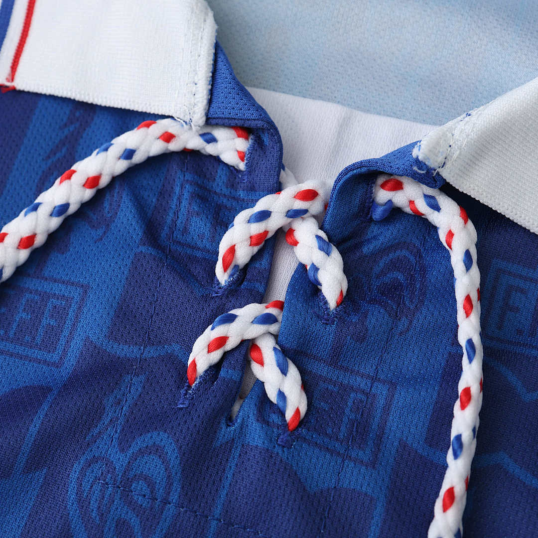 Maillot France 1996 Domicile Rétro — Édition Euro 96