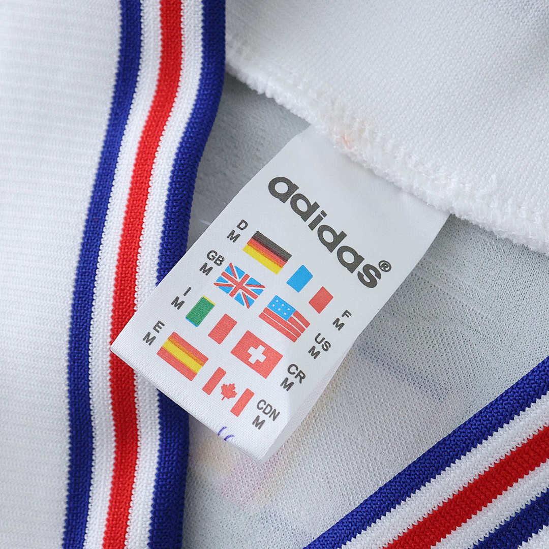 Maillot France 1996 Extérieur Rétro — Édition Euro 96