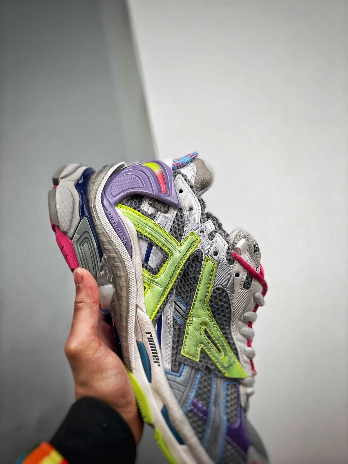 Sneakers Runner 'Violet Multicolore'