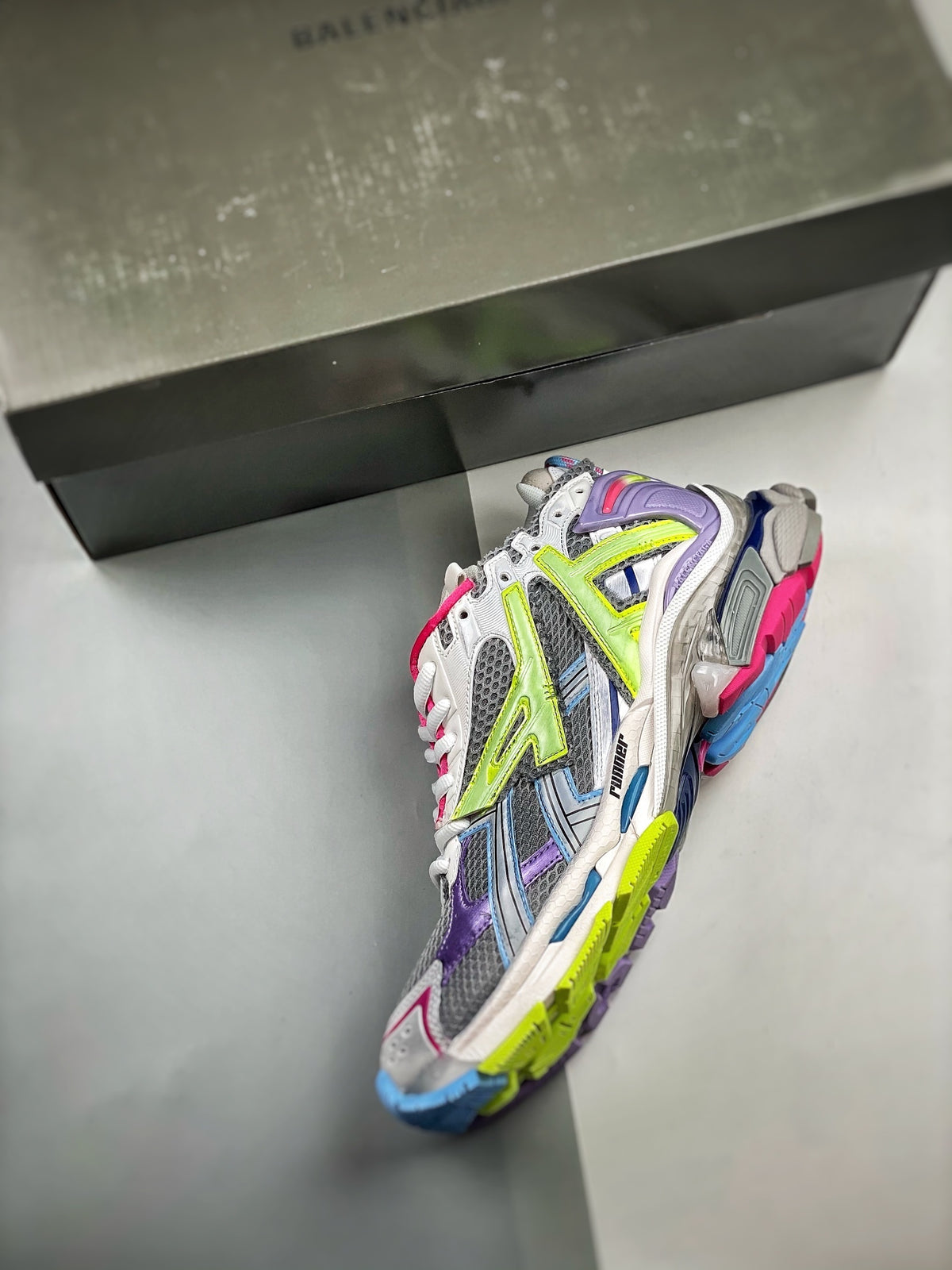Sneakers Runner 'Violet Multicolore'