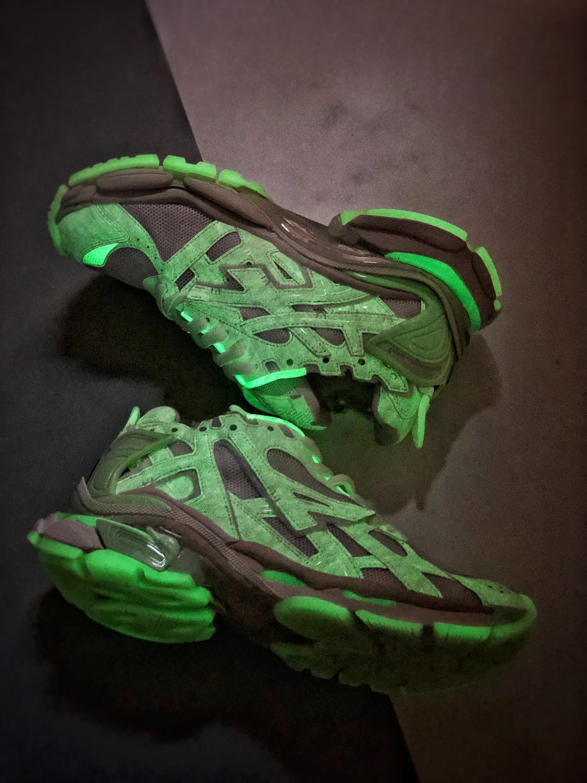 Sneakers Runner 'Blanc Phosphorescent'