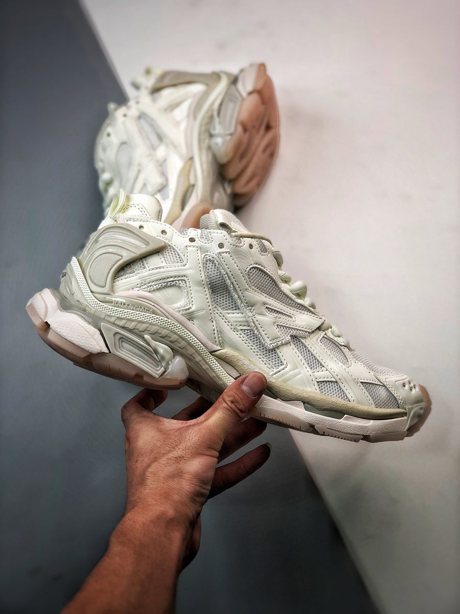 Sneakers Runner 'Blanc Phosphorescent'