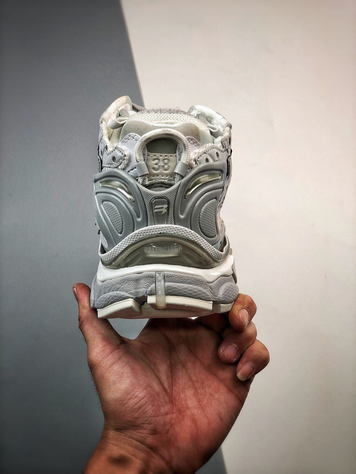 Sneakers Runner 'Argent'