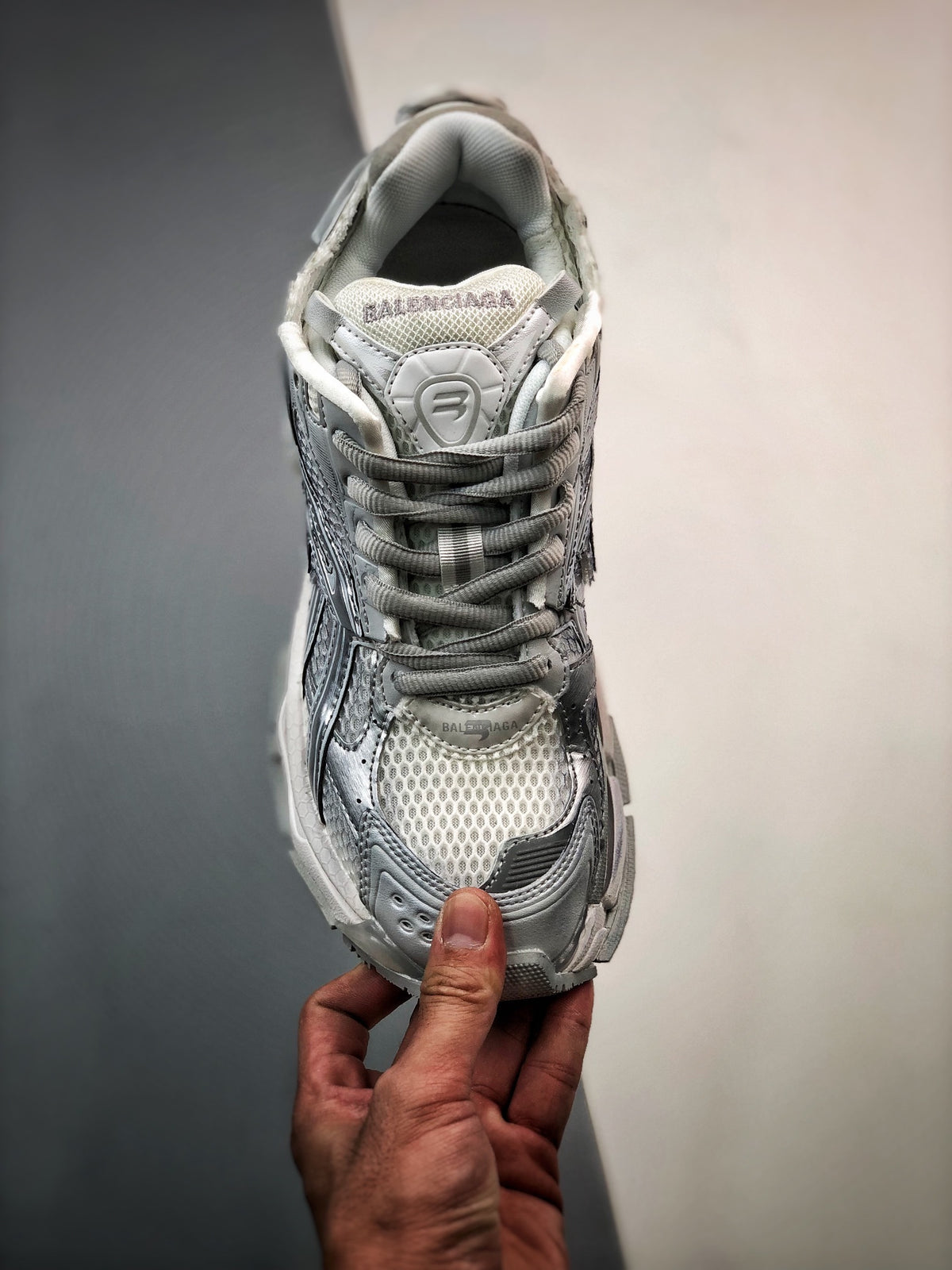 Sneakers Runner 'Argent'
