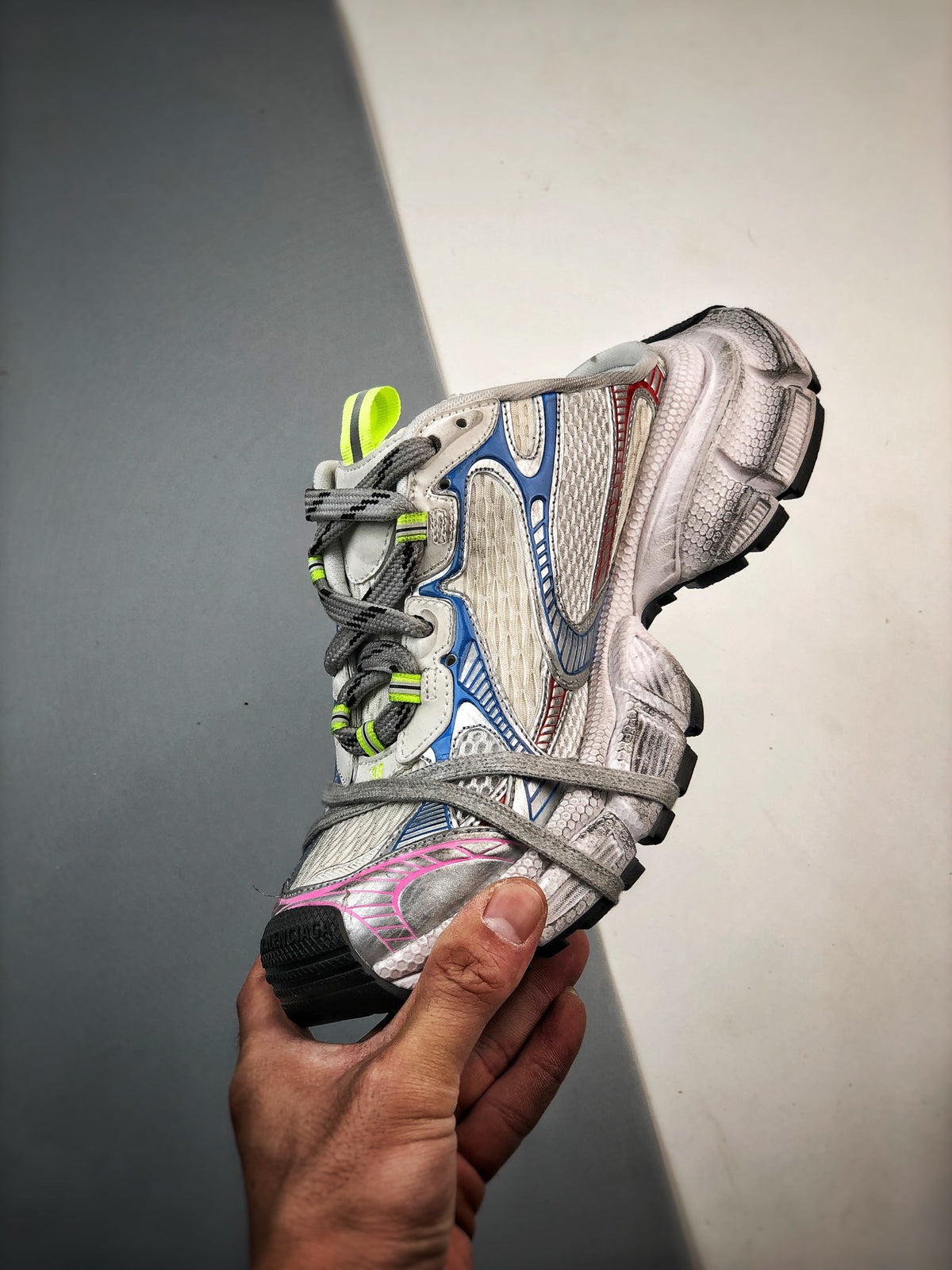 Sneakers 3XL 'Blanc Multicolore'