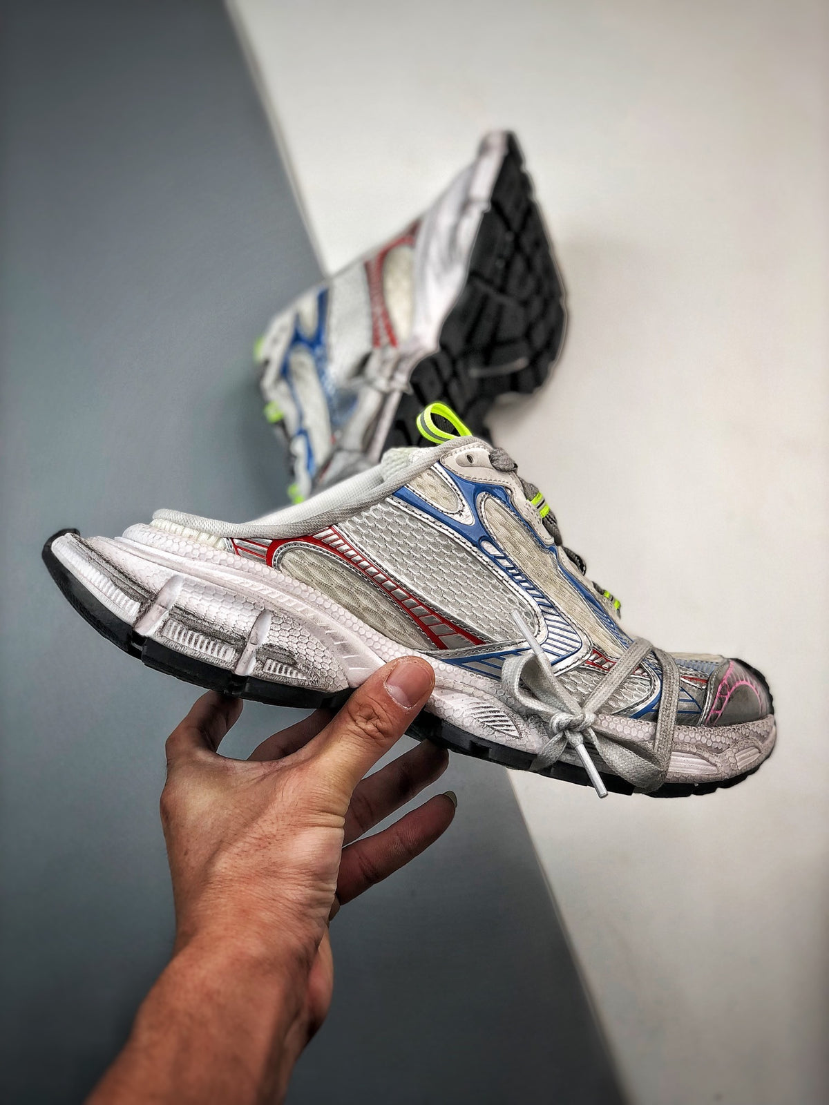 Sneakers 3XL 'Blanc Multicolore'