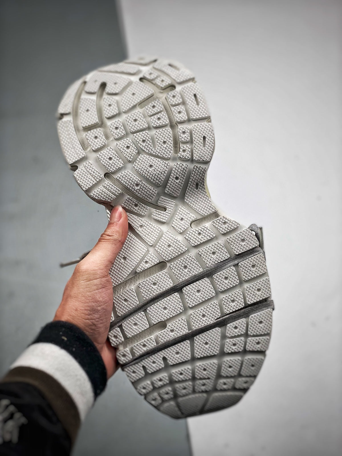 Sneakers 3XL 'Blanc Gris Délavé'