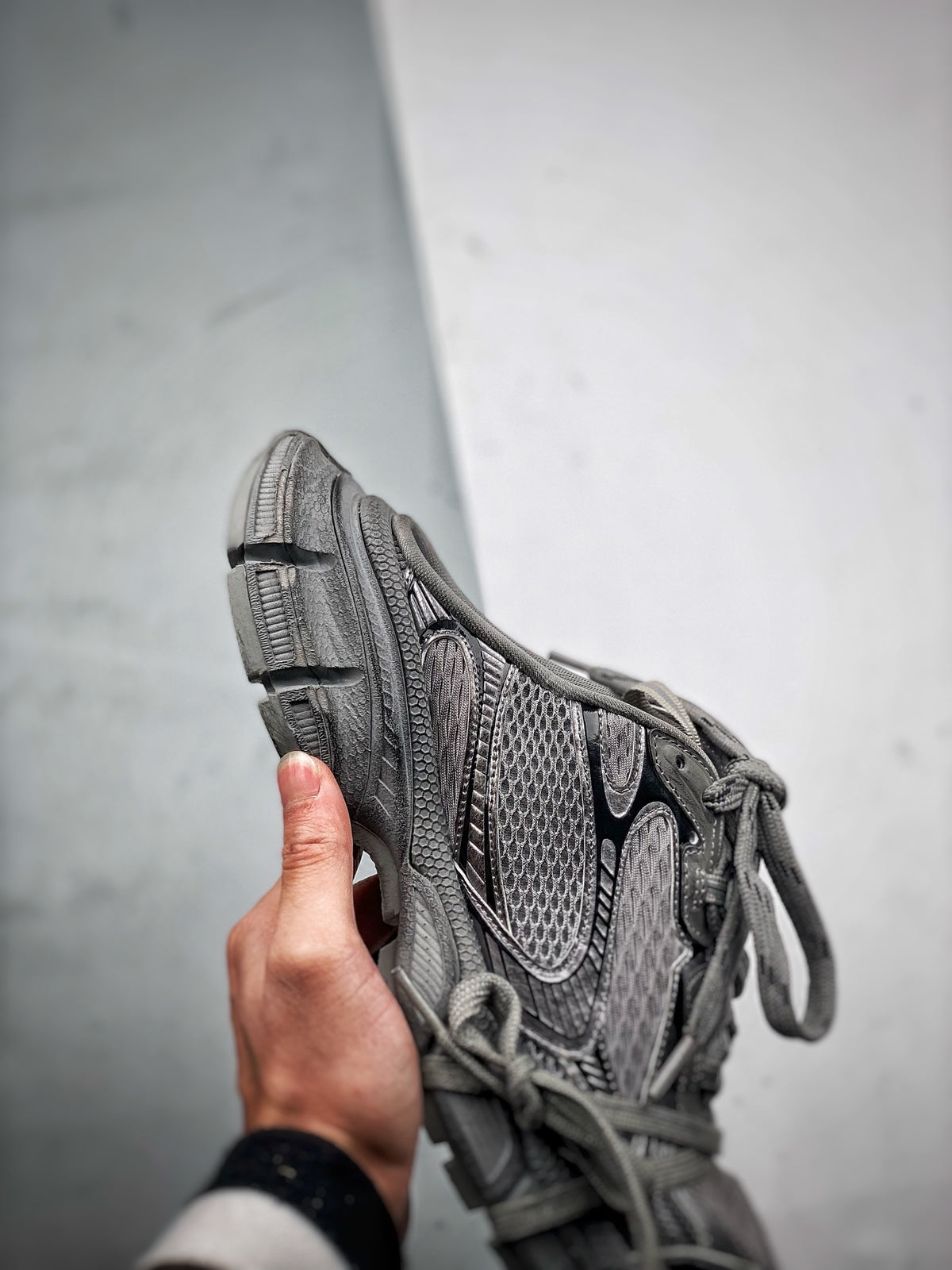 Sneakers 3XL 'Gris Délavé'
