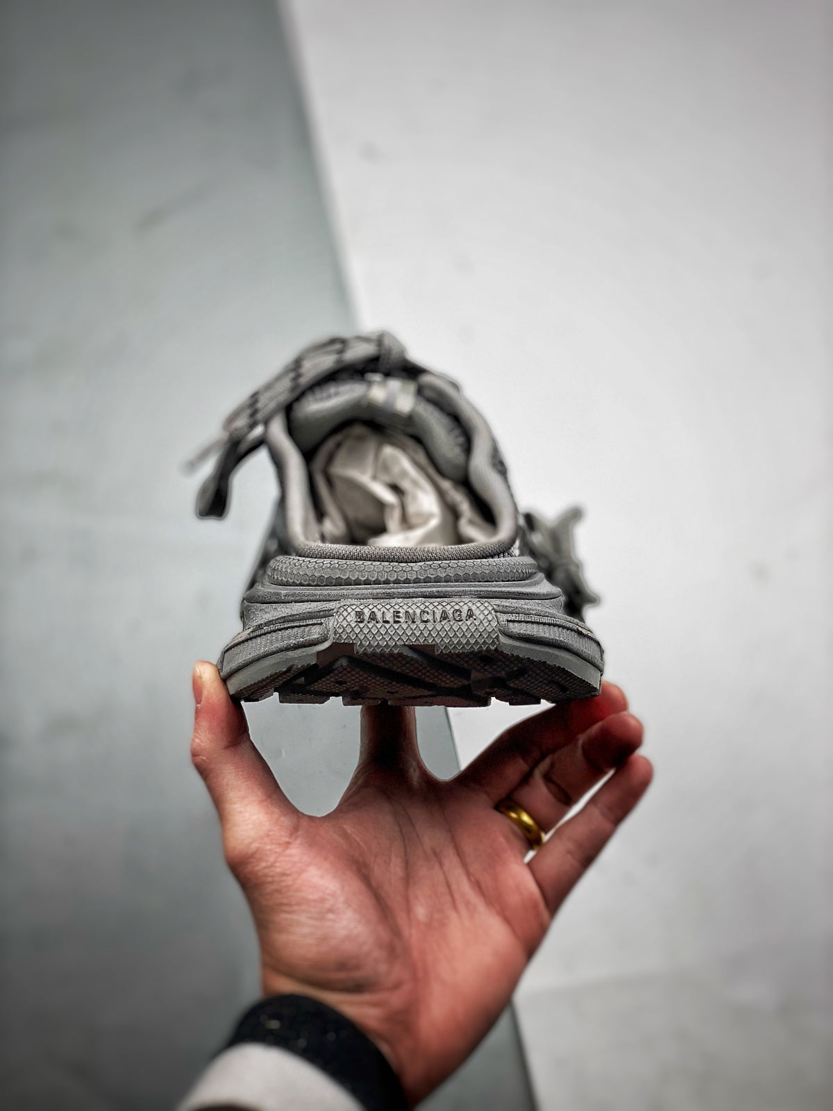 Sneakers 3XL 'Gris Délavé'