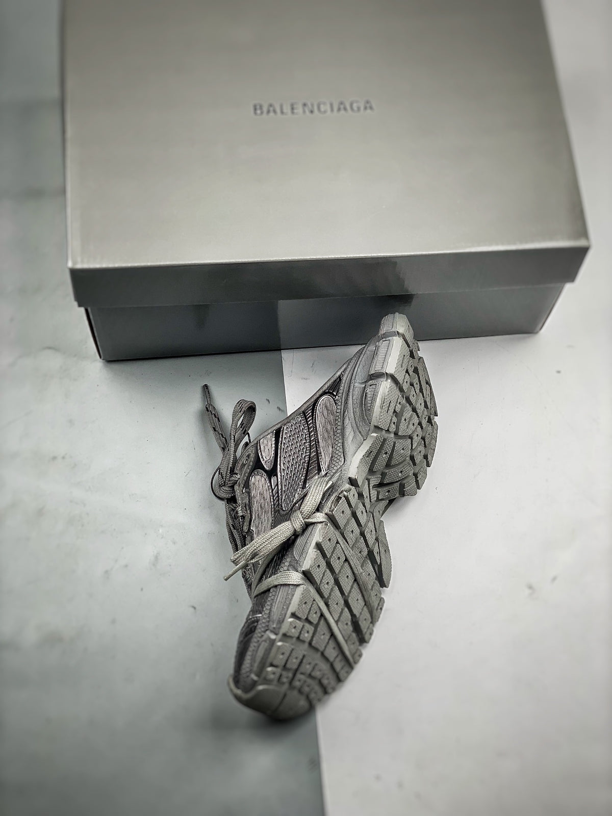 Sneakers 3XL 'Gris Délavé'