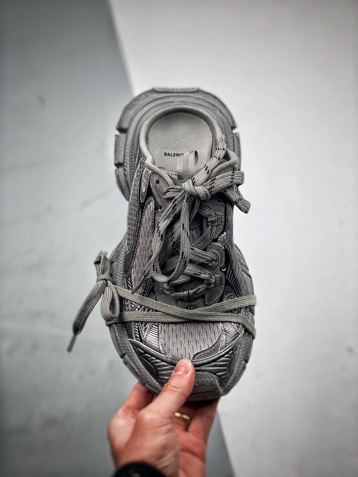 Sneakers 3XL 'Gris Délavé'