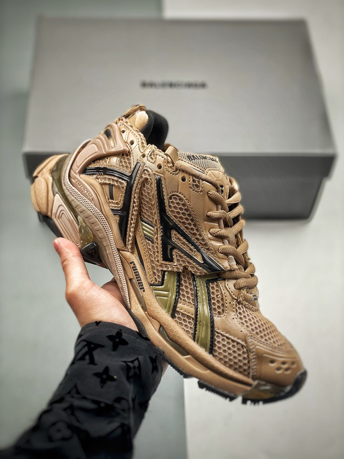 Sneakers Runner 'Beige Taupe'
