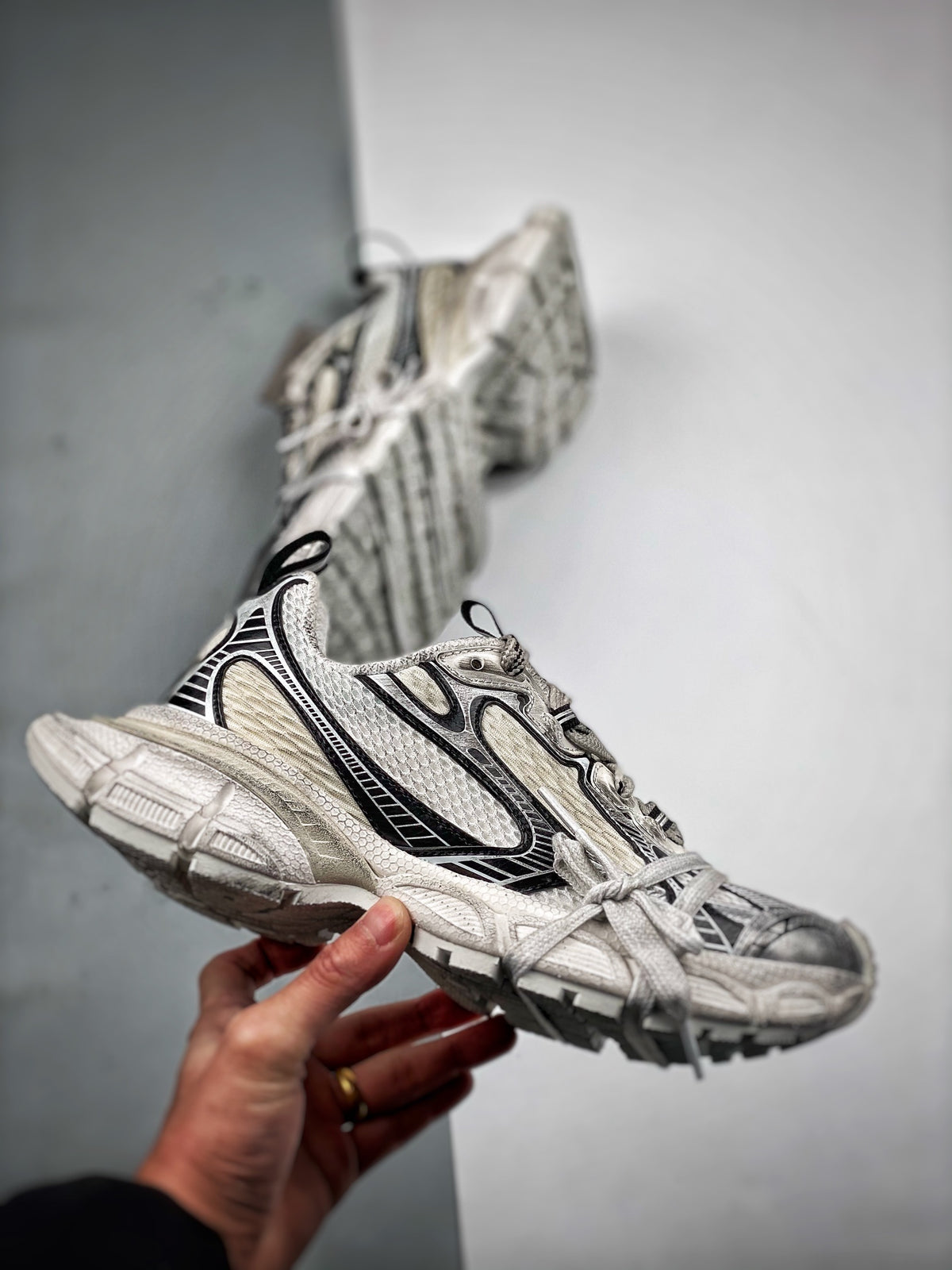 Sneakers 3XL 'Argent Blanc'