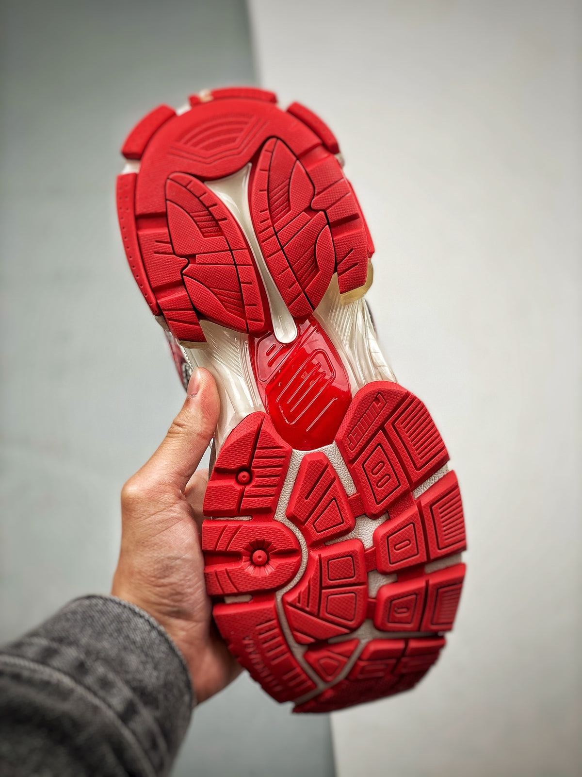 Sneakers Runner 'Blanc Rouge'
