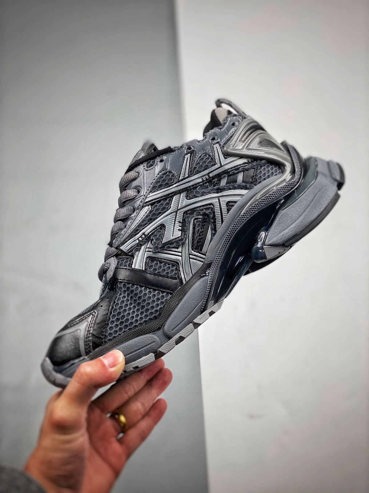 Sneakers Runner 'Gris Anthracite'