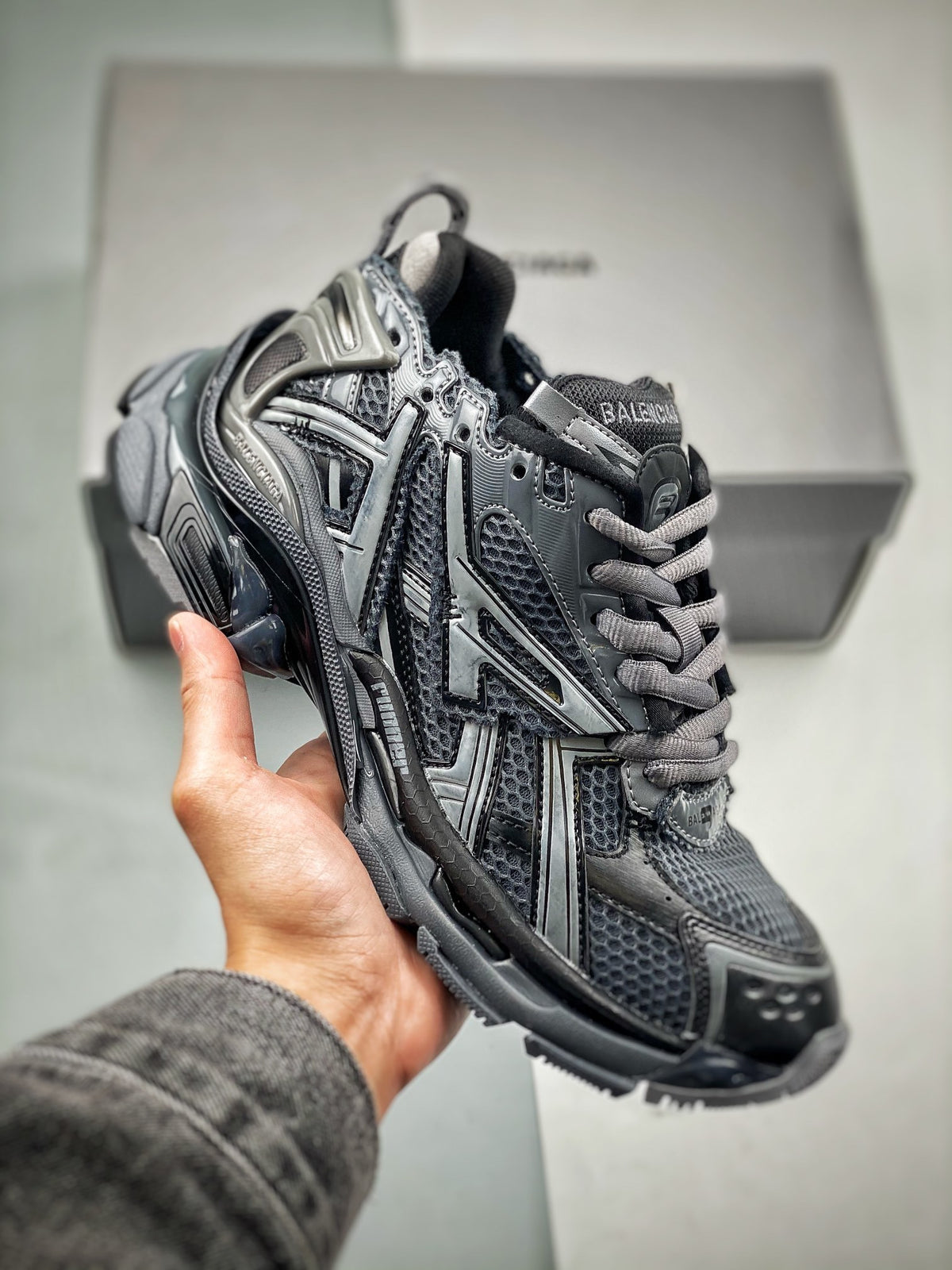 Sneakers Runner 'Gris Anthracite'