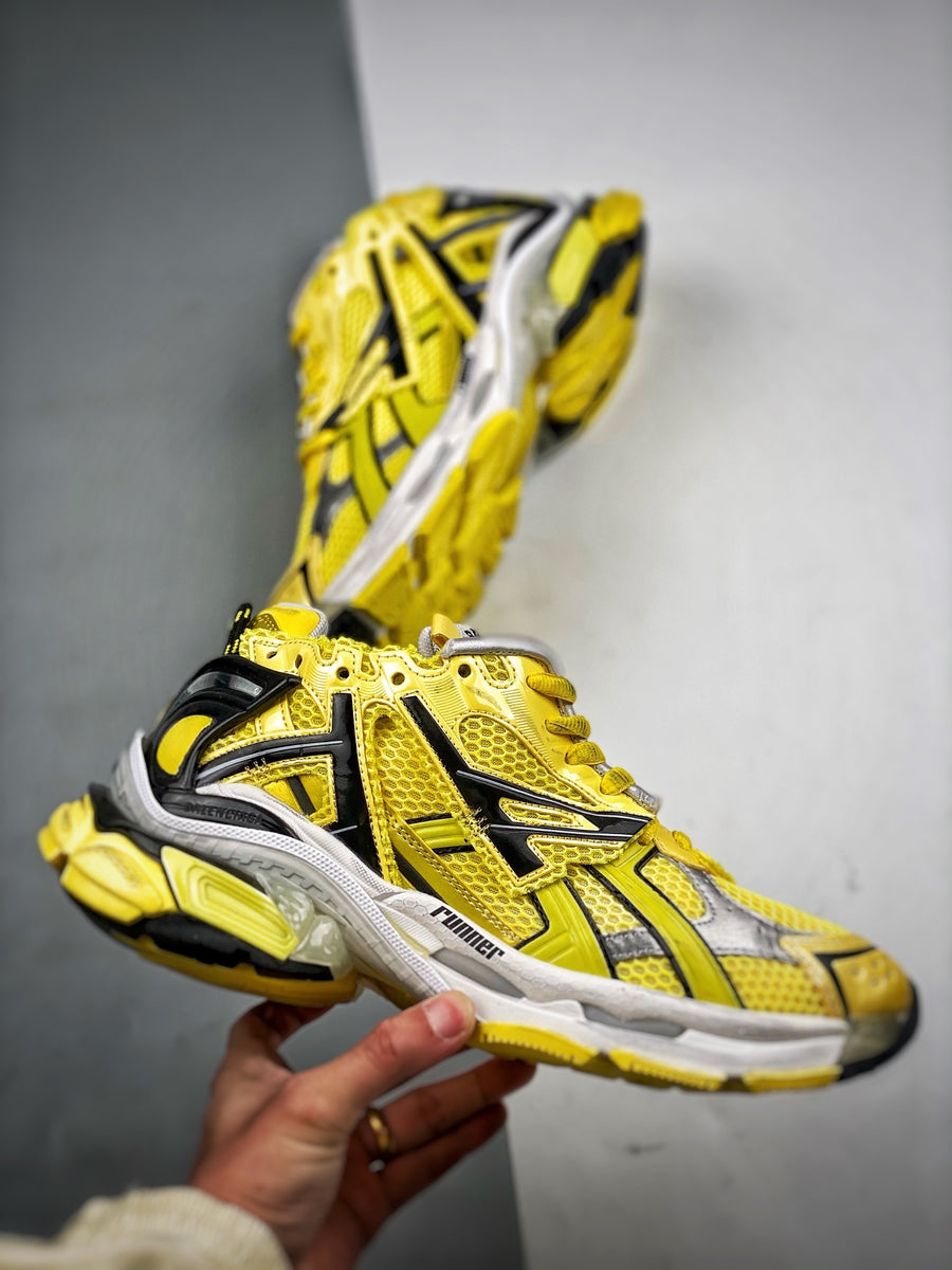 Sneakers Runner 'Jaune Noir'