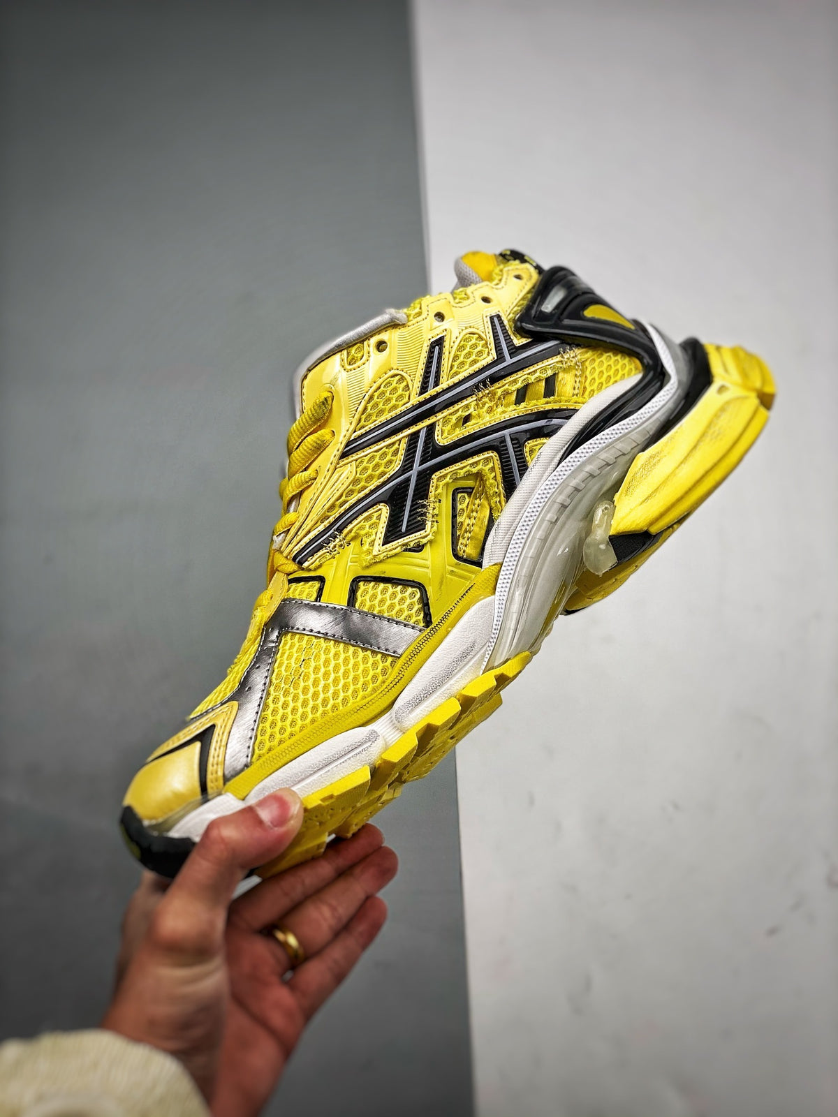 Sneakers Runner 'Jaune Noir'
