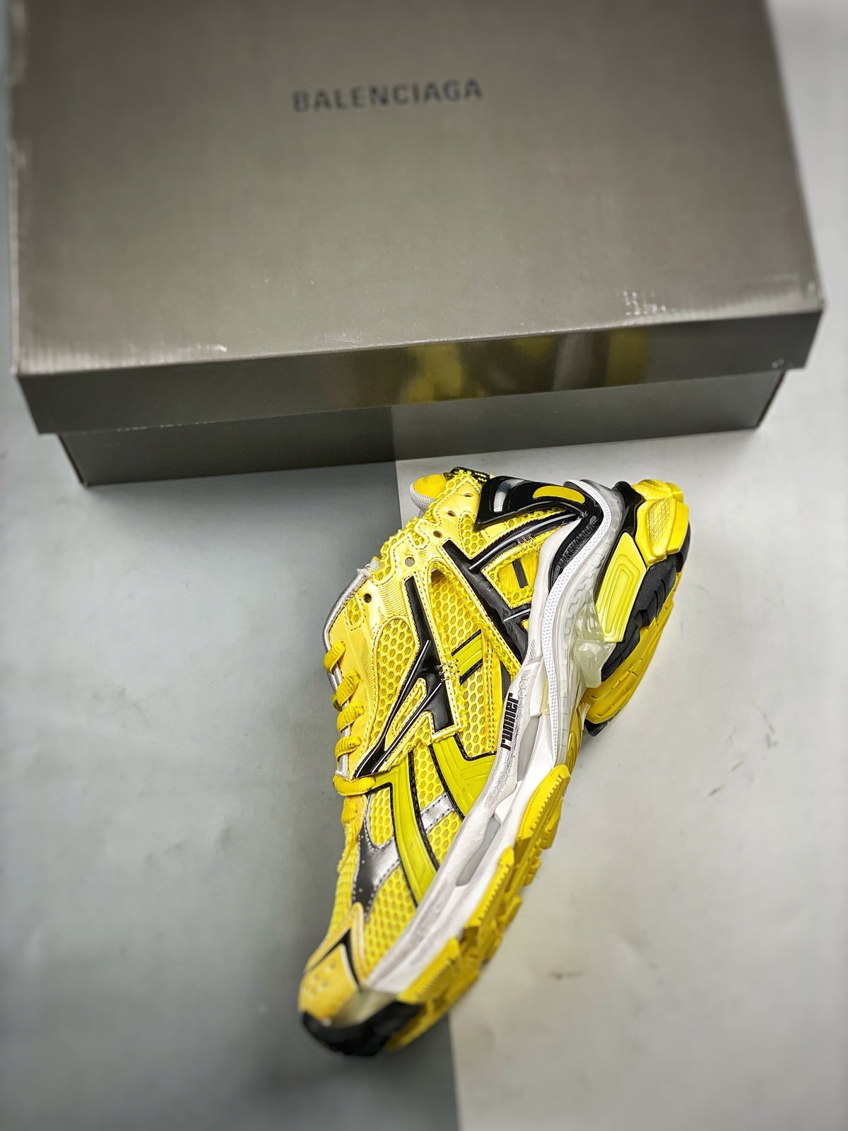 Sneakers Runner 'Jaune Noir'