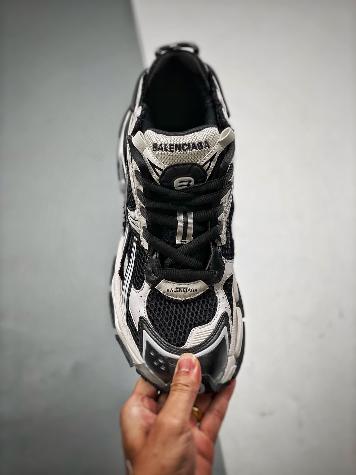Sneakers Runner 7.5 'Noir Blanc'