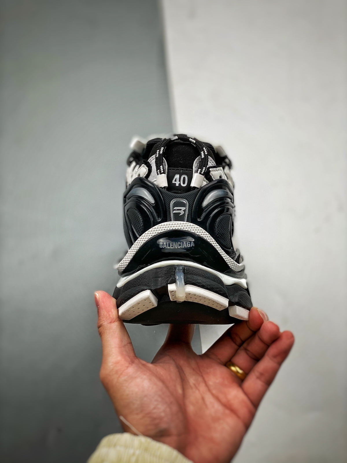 Sneakers Runner 7.5 'Noir Blanc'