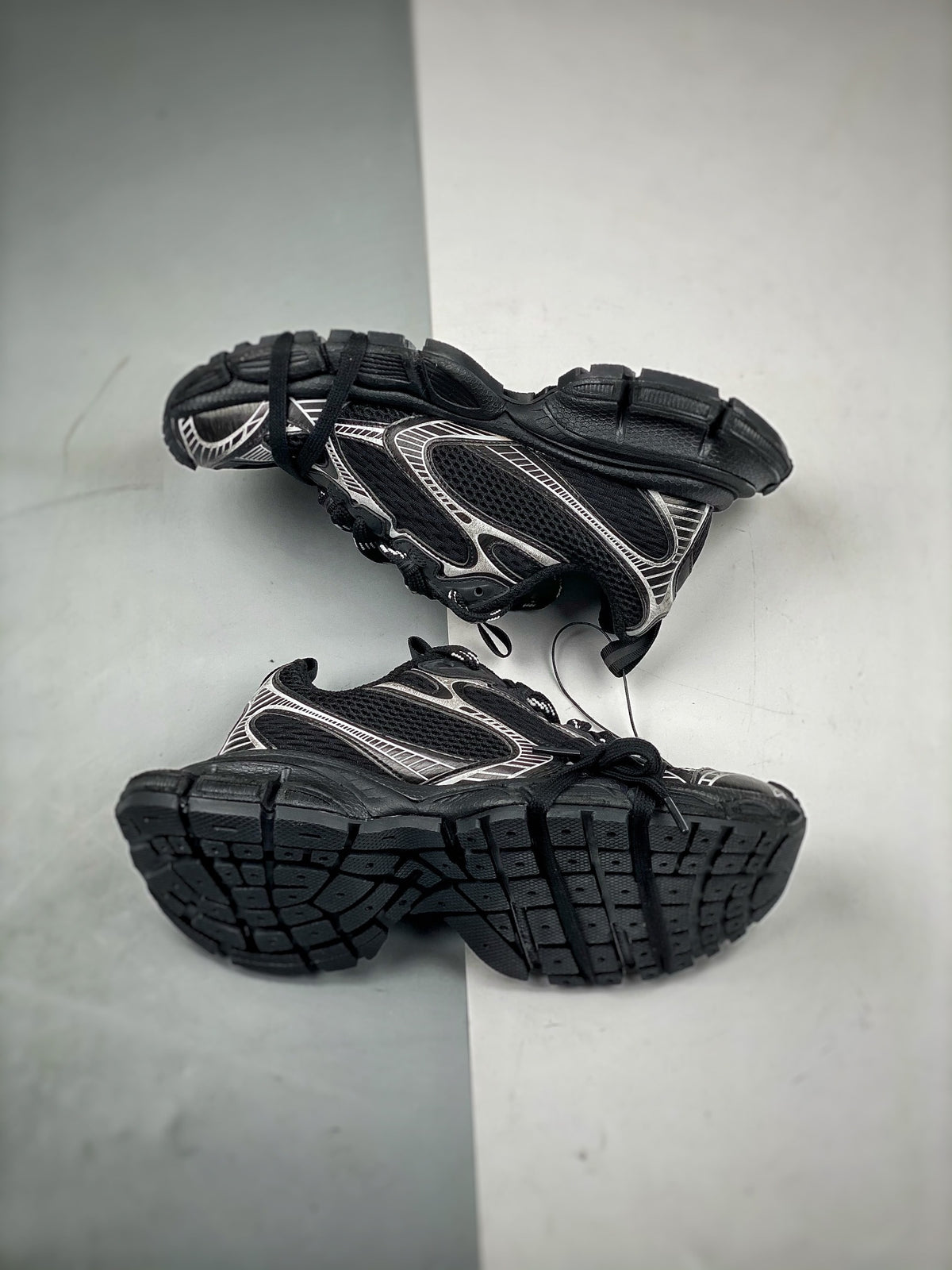 Sneakers 3XL 'Noir Argent'