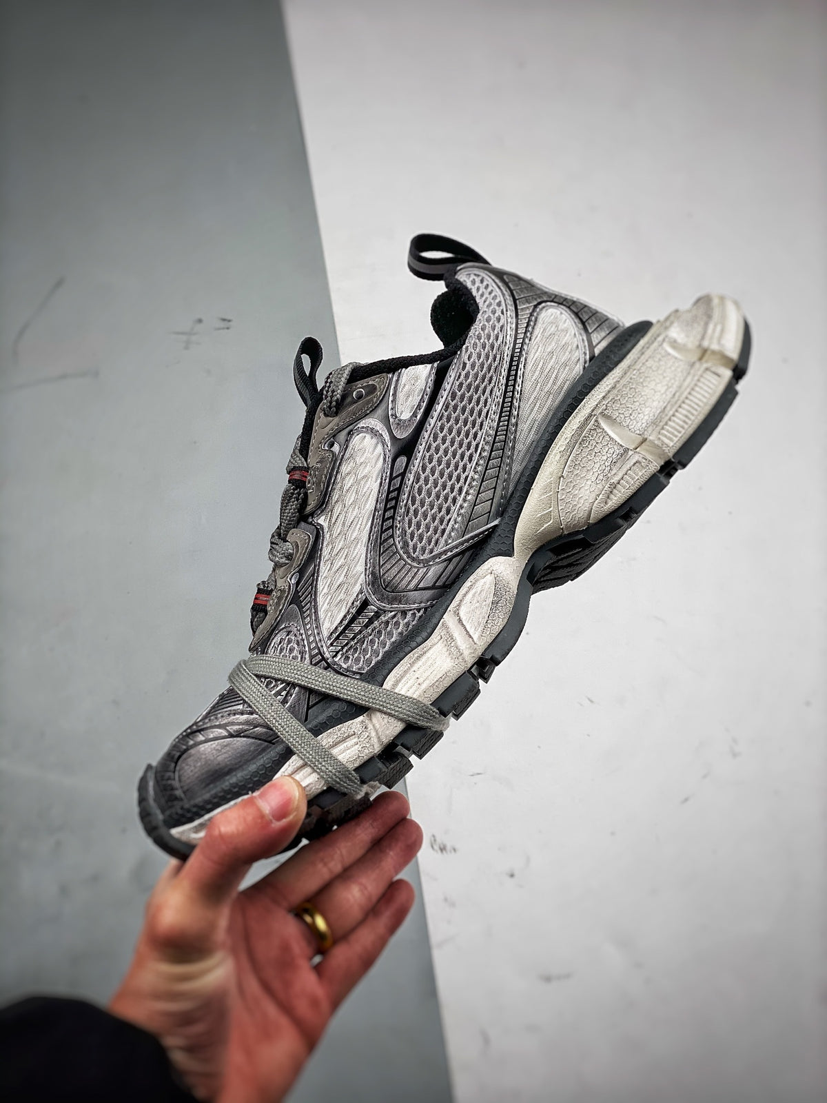 Sneakers 3XL 'Gris Argent'