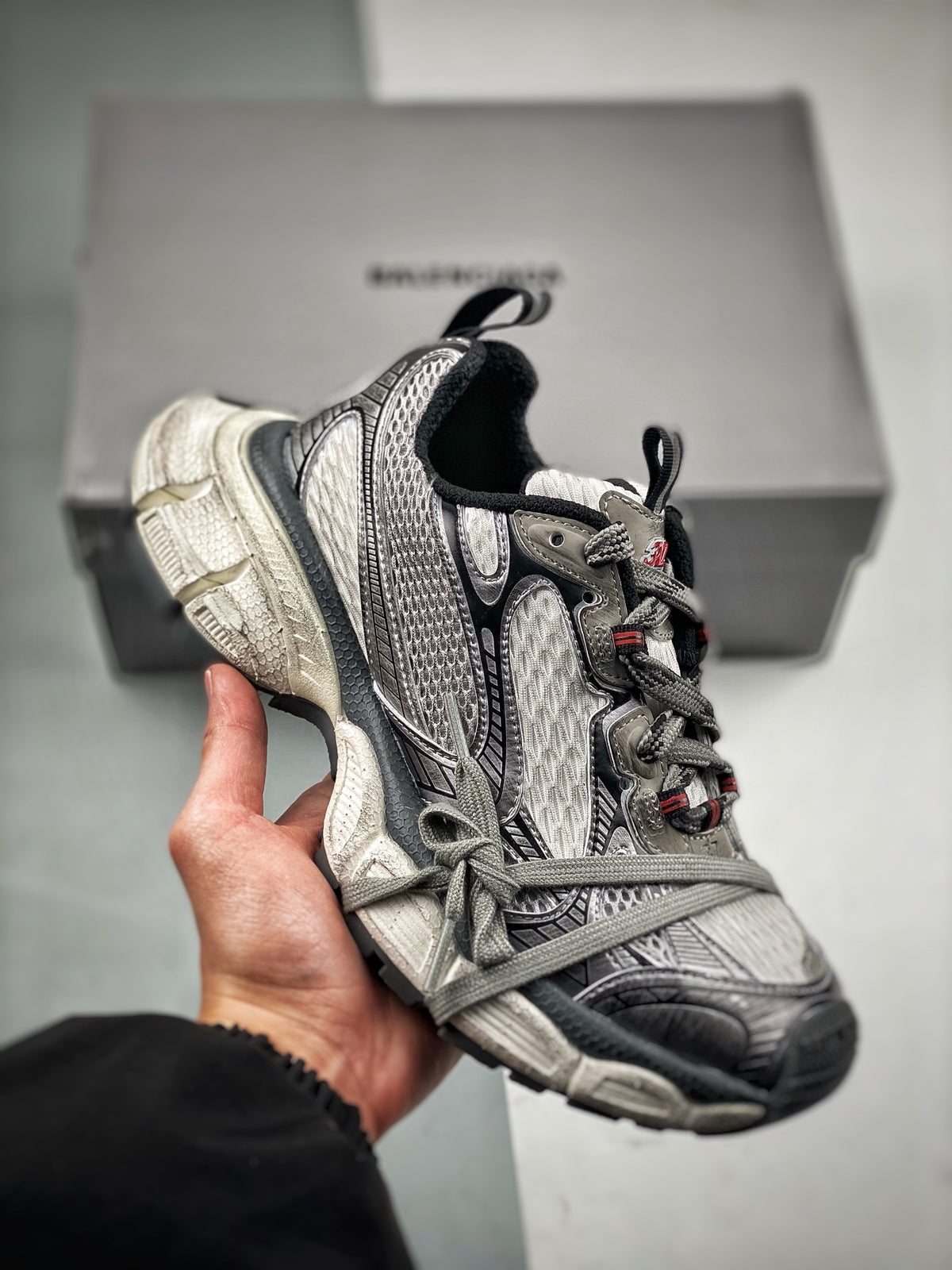 Sneakers 3XL 'Gris Argent'