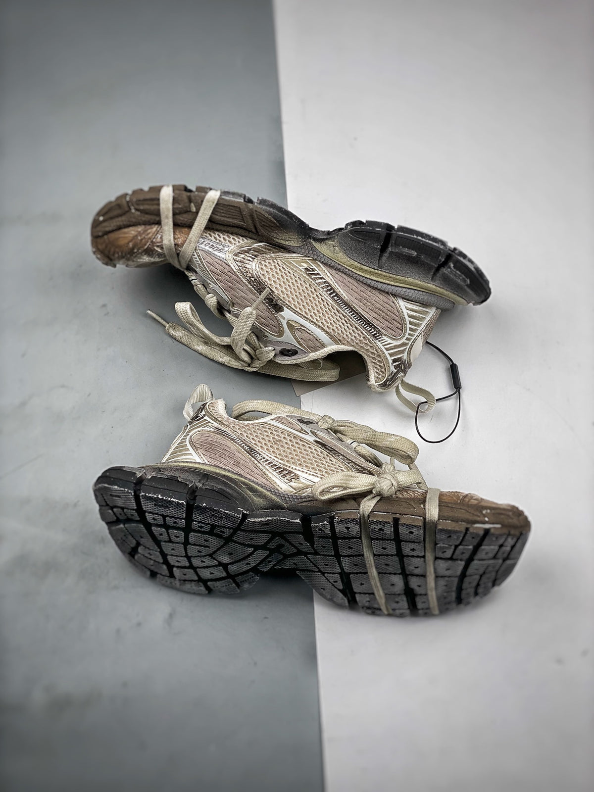 Sneakers 3XL Mud 'Beige Gris Délavé'