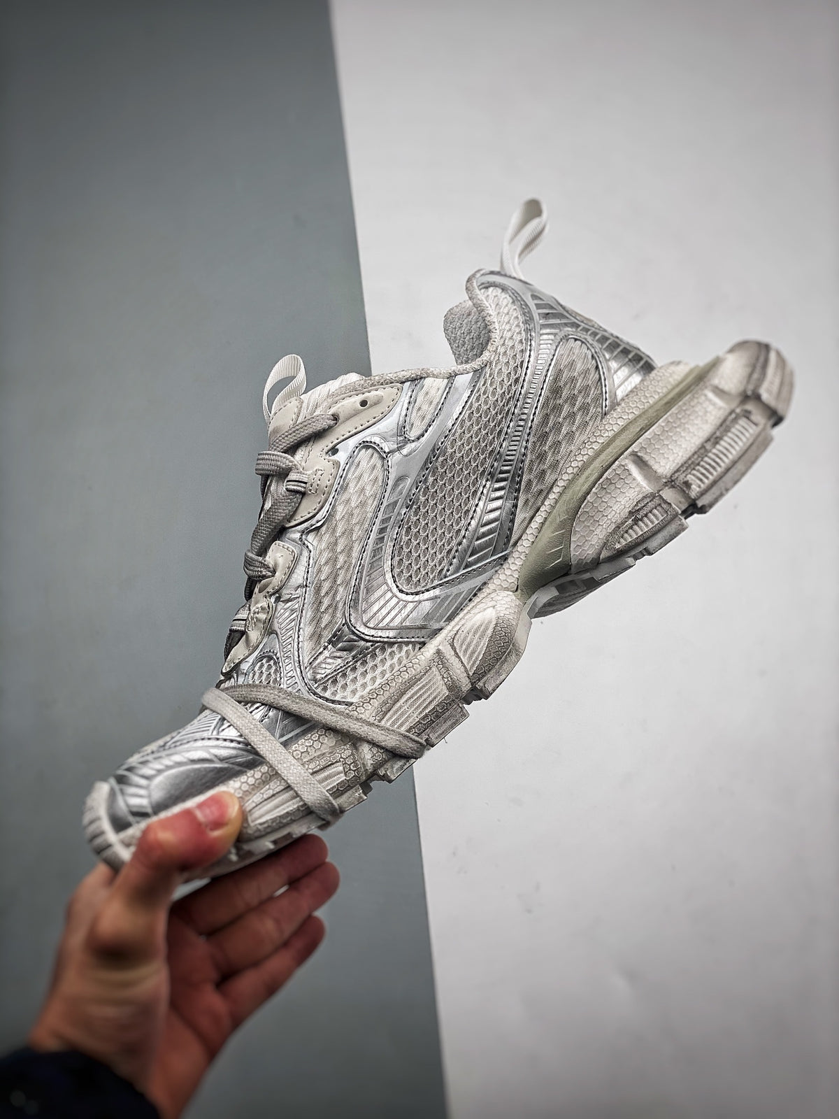 Sneakers 3XL 'Blanc Gris'
