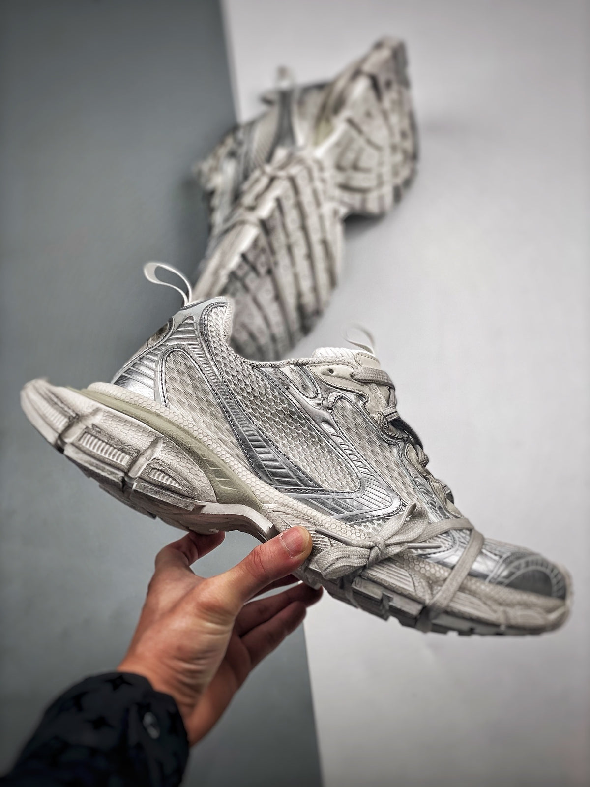 Sneakers 3XL 'Blanc Gris'