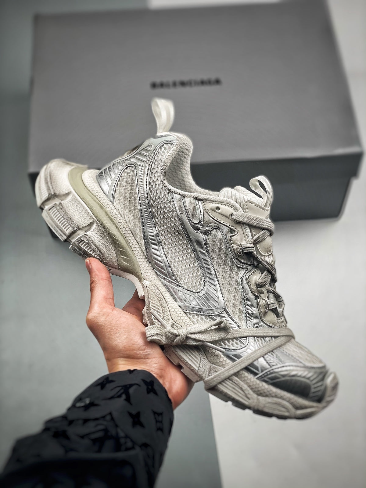 Sneakers 3XL 'Blanc Gris'