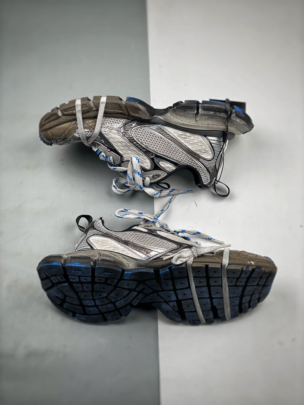 Sneakers 3XL Mud 'Gris Bleu Marine'