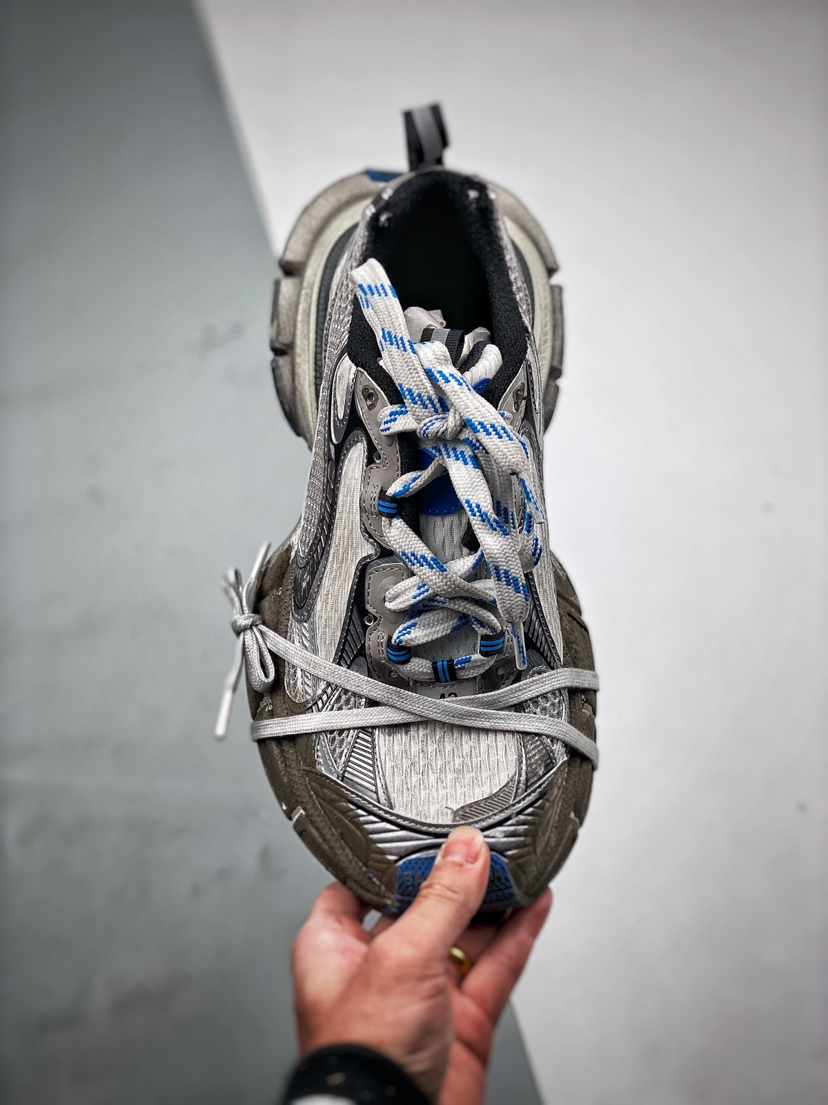 Sneakers 3XL Mud 'Gris Bleu Marine'