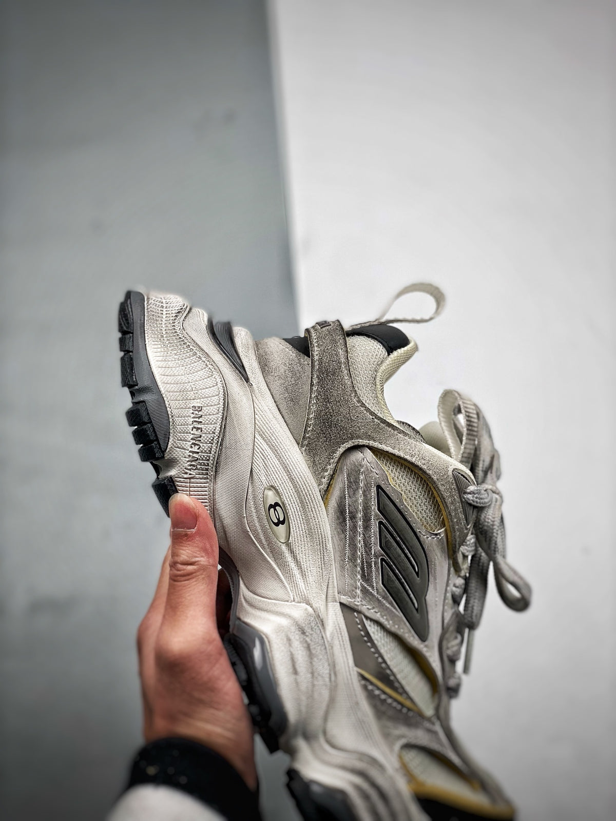 Sneakers Cargo 'Gris Blanc'